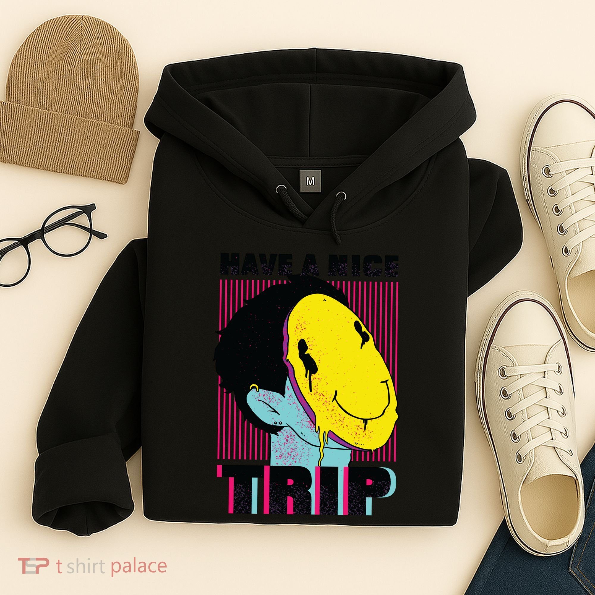 Have A Nice Trip Smiley Hoodie