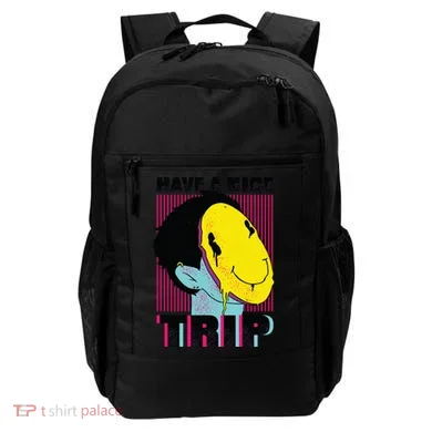 Have A Nice Trip Smiley Backpack