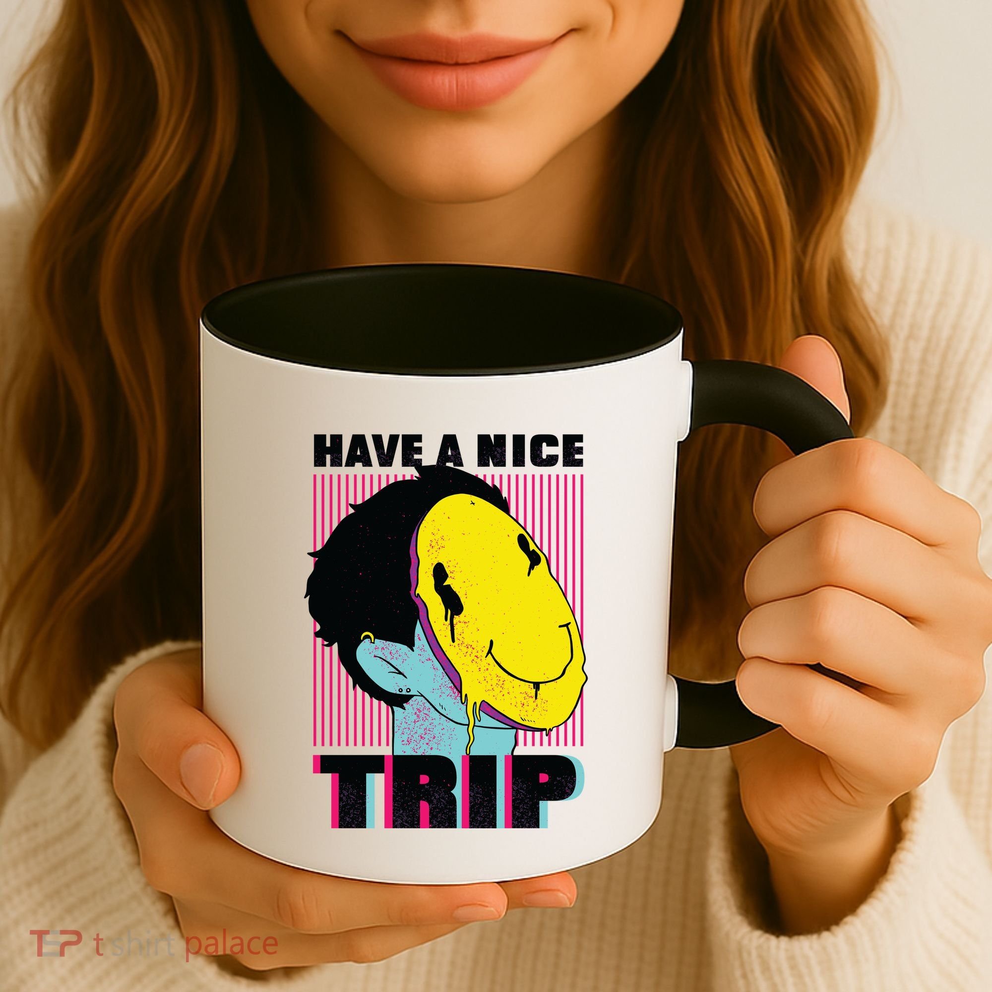 Have A Nice Trip Smiley Coffee Mug