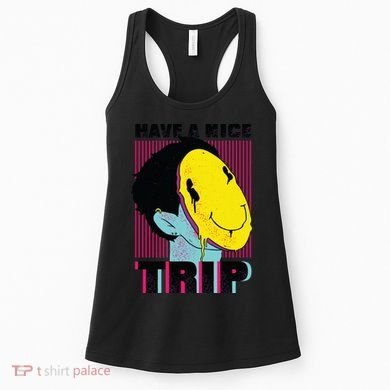 Have A Nice Trip Smiley Women's Tank Top