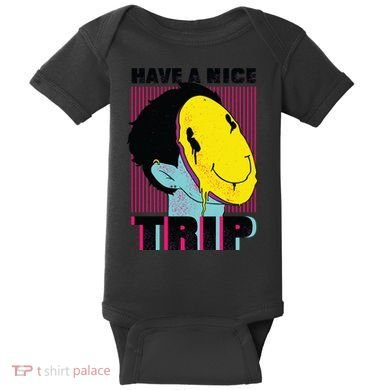 Have A Nice Trip Smiley Baby Bodysuit