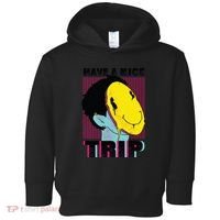 Have A Nice Trip Smiley Toddler Hoodie thumb 0