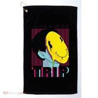 Have A Nice Trip Smiley Golf Towel thumb 0