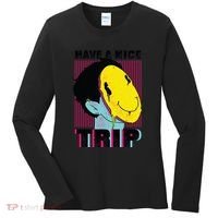 Have A Nice Trip Smiley Women's Long Sleeve Shirt thumb 0