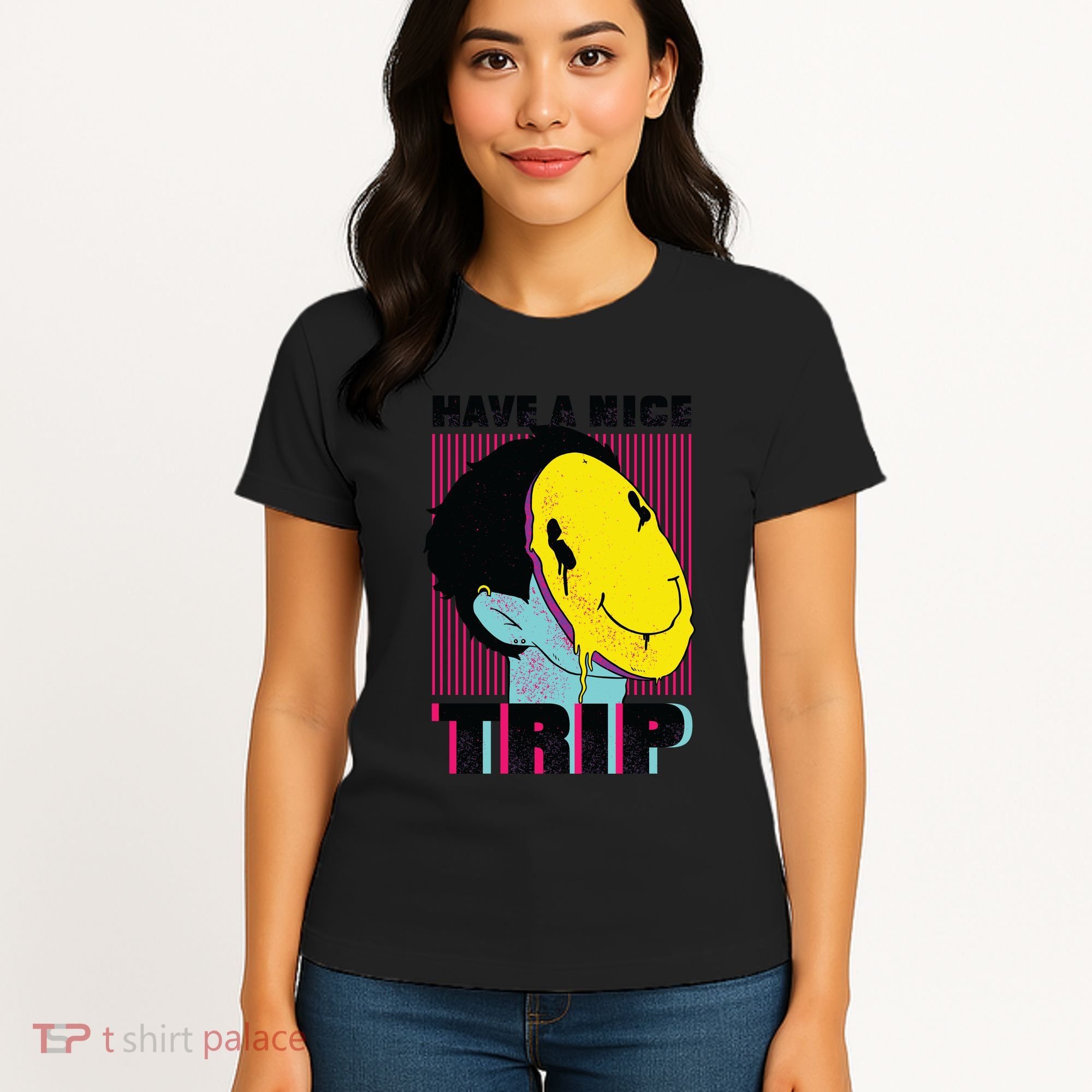Have A Nice Trip Smiley Women's T-Shirt