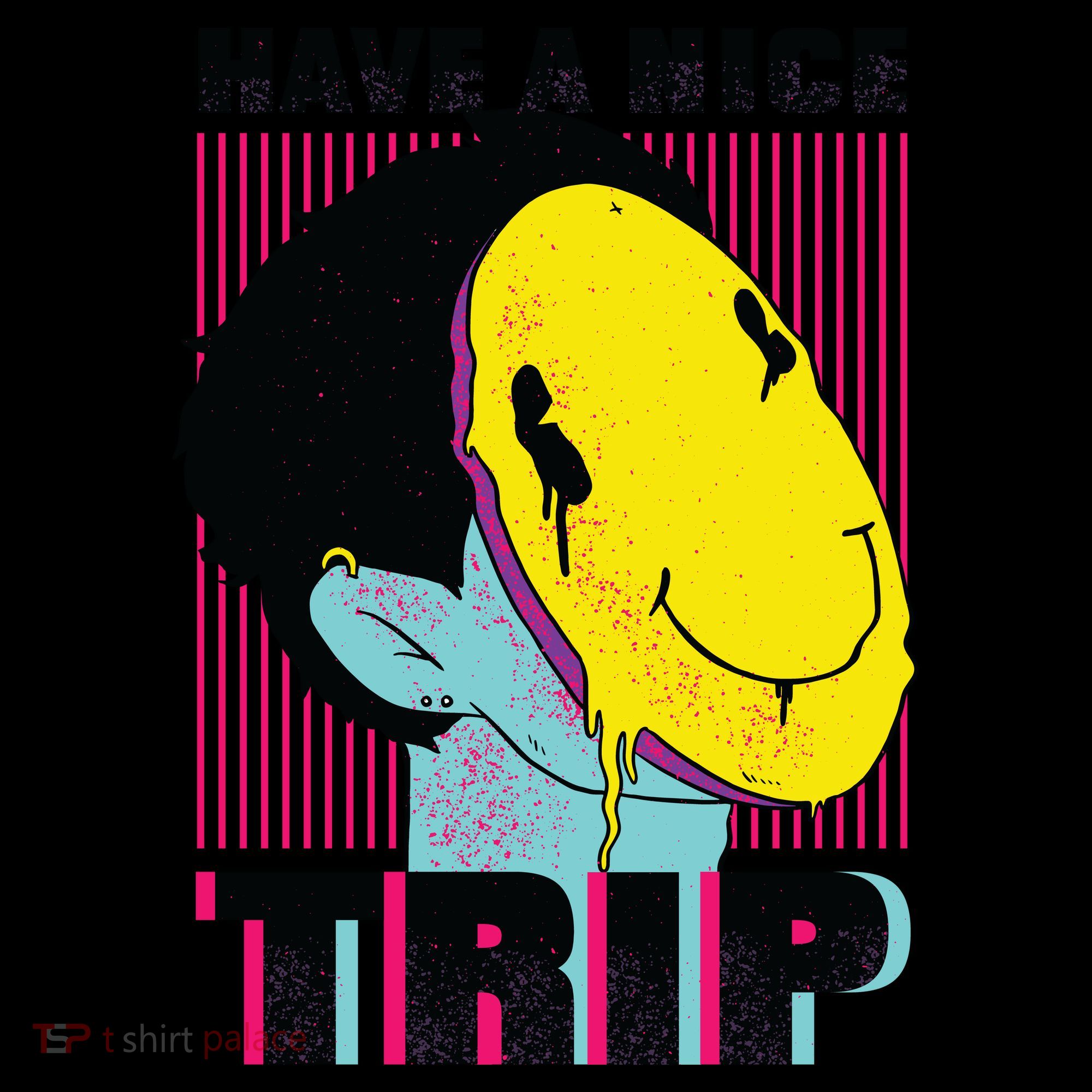 Have A Nice Trip Smiley Women's T-Shirt