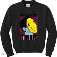 Have A Nice Trip Smiley Kids Sweatshirt thumb 0