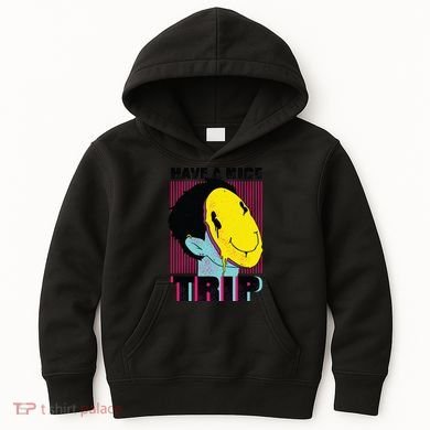 Have A Nice Trip Smiley Kids Hoodie