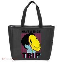 Have A Nice Trip Smiley Tote Bag thumb 0