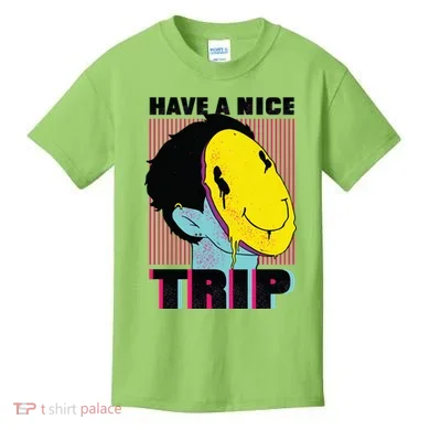 Have A Nice Trip Smiley Kids T-Shirt