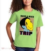 Have A Nice Trip Smiley Kids T-Shirt thumb 2