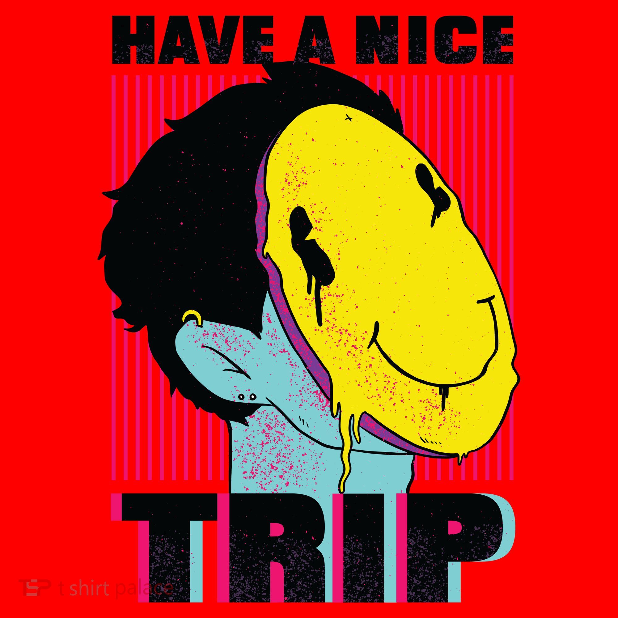 Have A Nice Trip Smiley Santa Hat