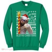 Have a Very Slothy Christmas Sloth Ugly Christmas Sweatshirt thumb 0