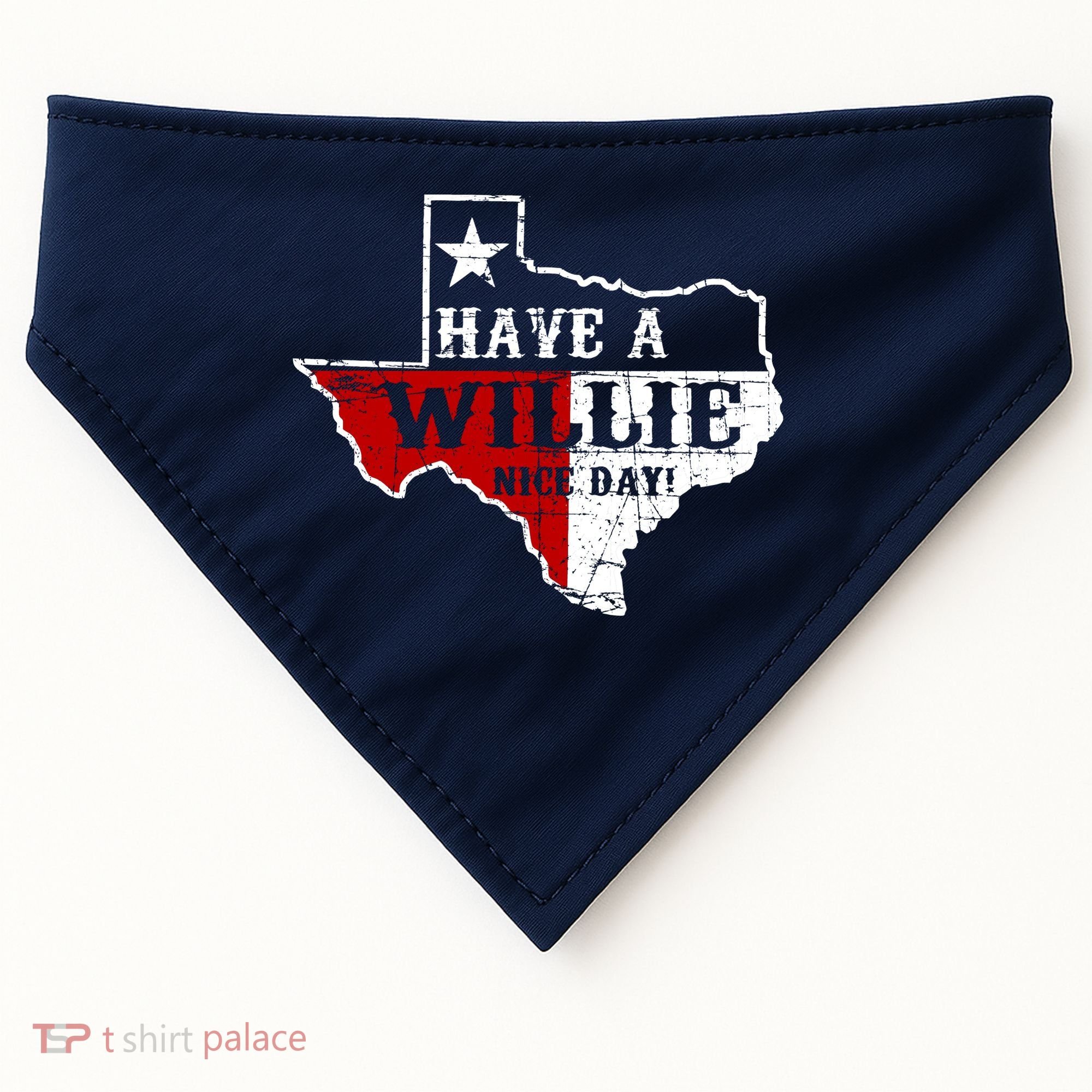 Have A Willie Nice Day USA-Made Doggie Bandana