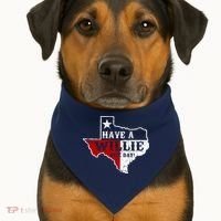 Have A Willie Nice Day USA-Made Doggie Bandana thumb 1