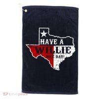 Have A Willie Nice Day Golf Towel thumb 0