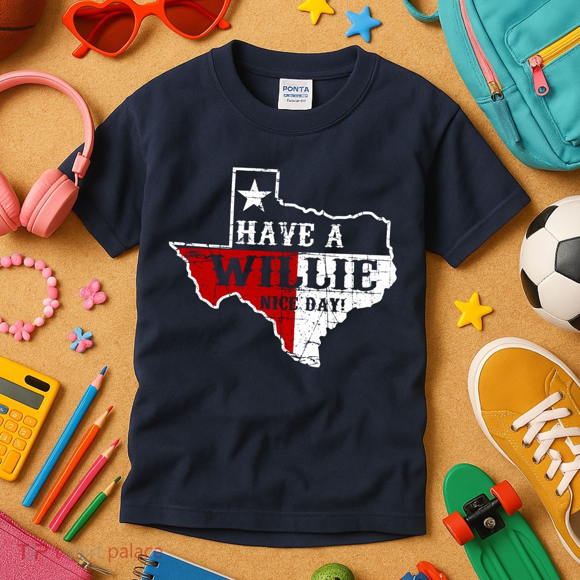 Have A Willie Nice Day Kids T-Shirt
