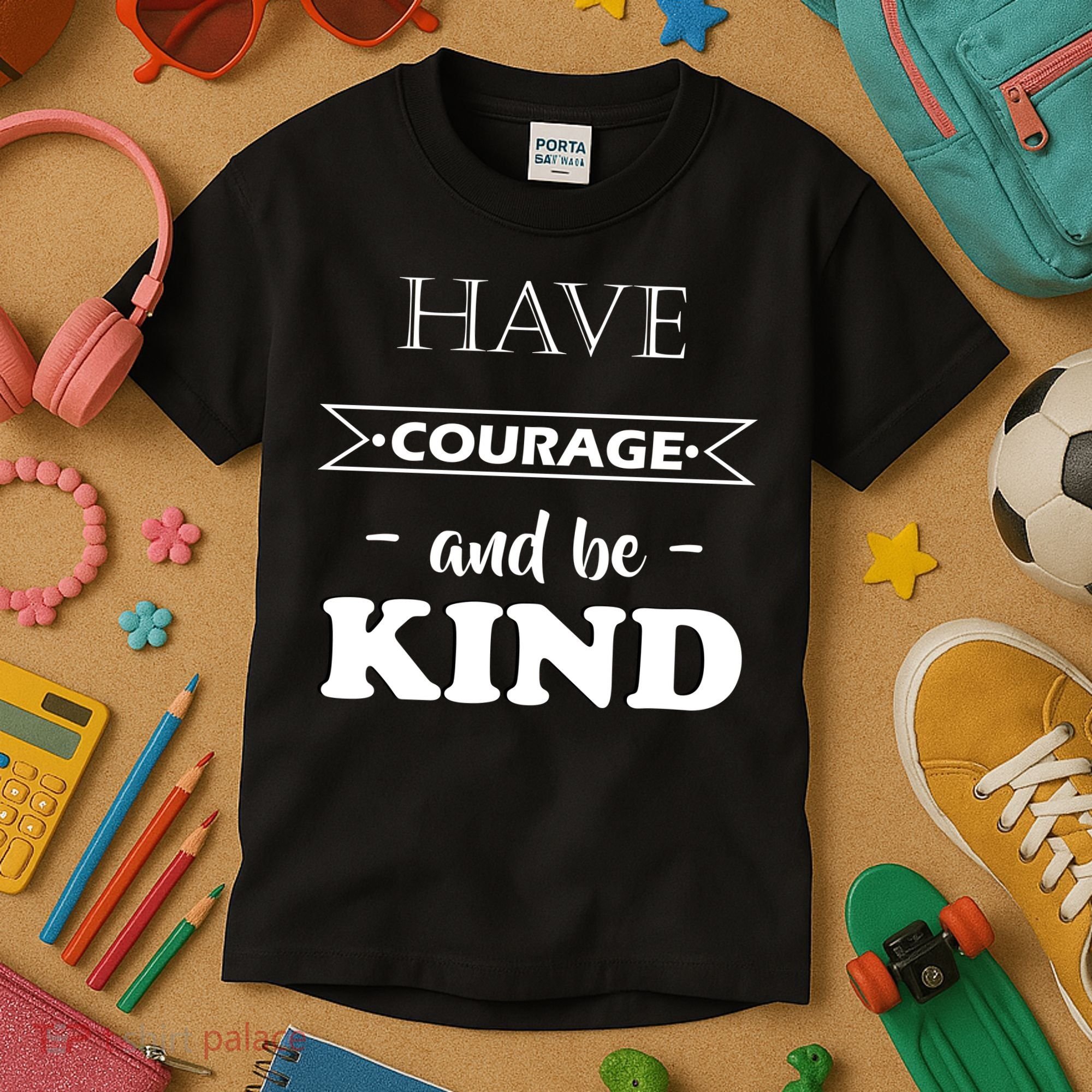 Have Courage And Be Kind Kids T-Shirt