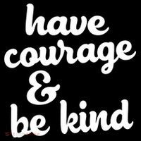 Have Courage Be Kind Kindness Doggie Tank thumb 4