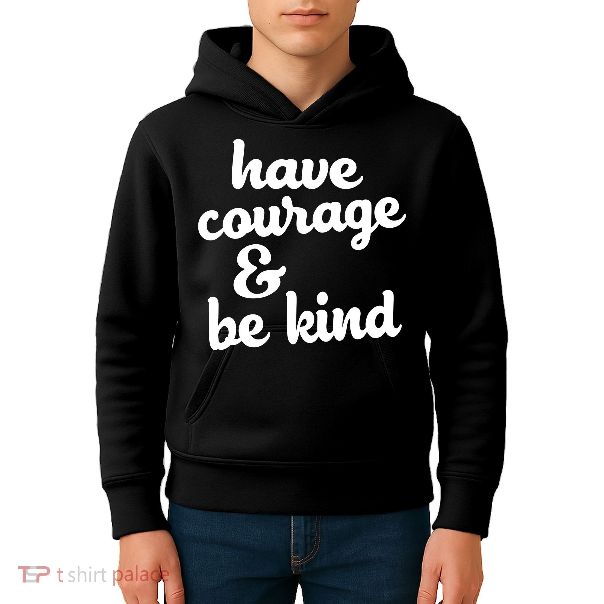 Have Courage Be Kind Kindness Kids Hoodie