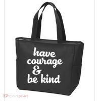 Have Courage Be Kind Kindness Tote Bag thumb 3