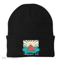 Have Faith Do Not Doubt Matthew 21:21 Beanie thumb 0