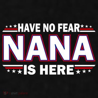 Have No Fear Nana Is Here Ladies PosiCharge Tri-Blend Wicking Tank