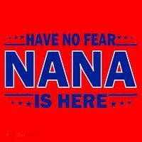 Have No Fear Nana Is Here Santa Hat thumb 1