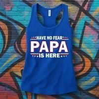 Have No Fear Papa Is Here Women's Tank Top thumb 3