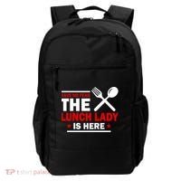 Have No Fear The Lunch Lady Is Here Backpack thumb 0