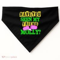 Have You Seen My Friend Molly USA-Made Doggie Bandana thumb 0