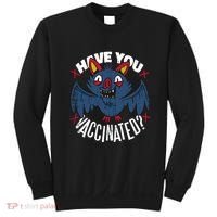 Have You Vaccinated Bat Sweatshirt thumb 0