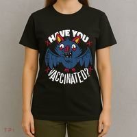 Have You Vaccinated Bat T-Shirt thumb 4