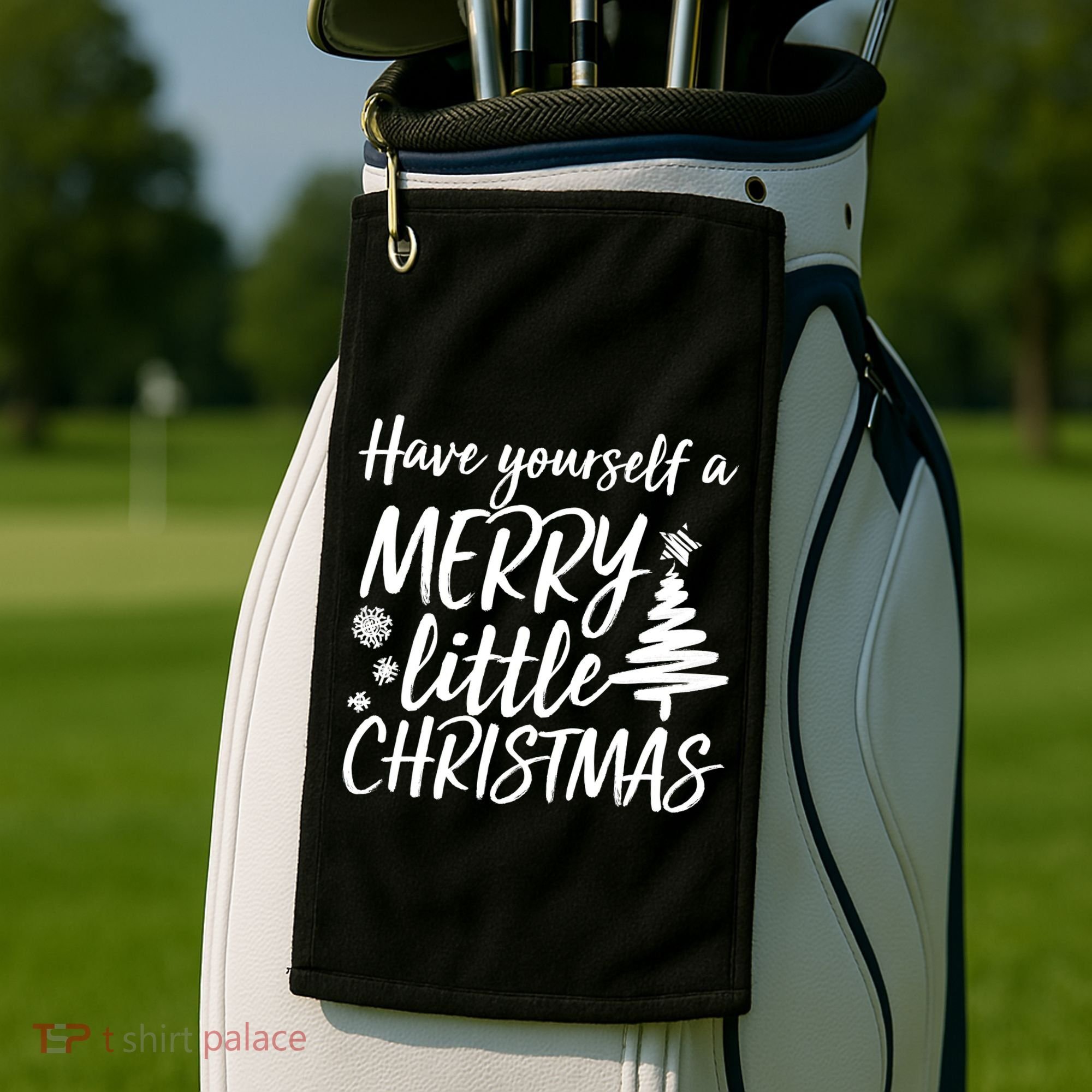 Have Yourself A Merry Little Christmas Golf Towel