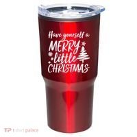 Have Yourself A Merry Little Christmas Tumbler thumb 0
