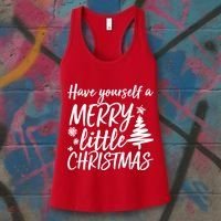 Have Yourself A Merry Little Christmas Women's Tank Top thumb 3