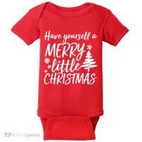Have Yourself A Merry Little Christmas Baby Bodysuit thumb 0