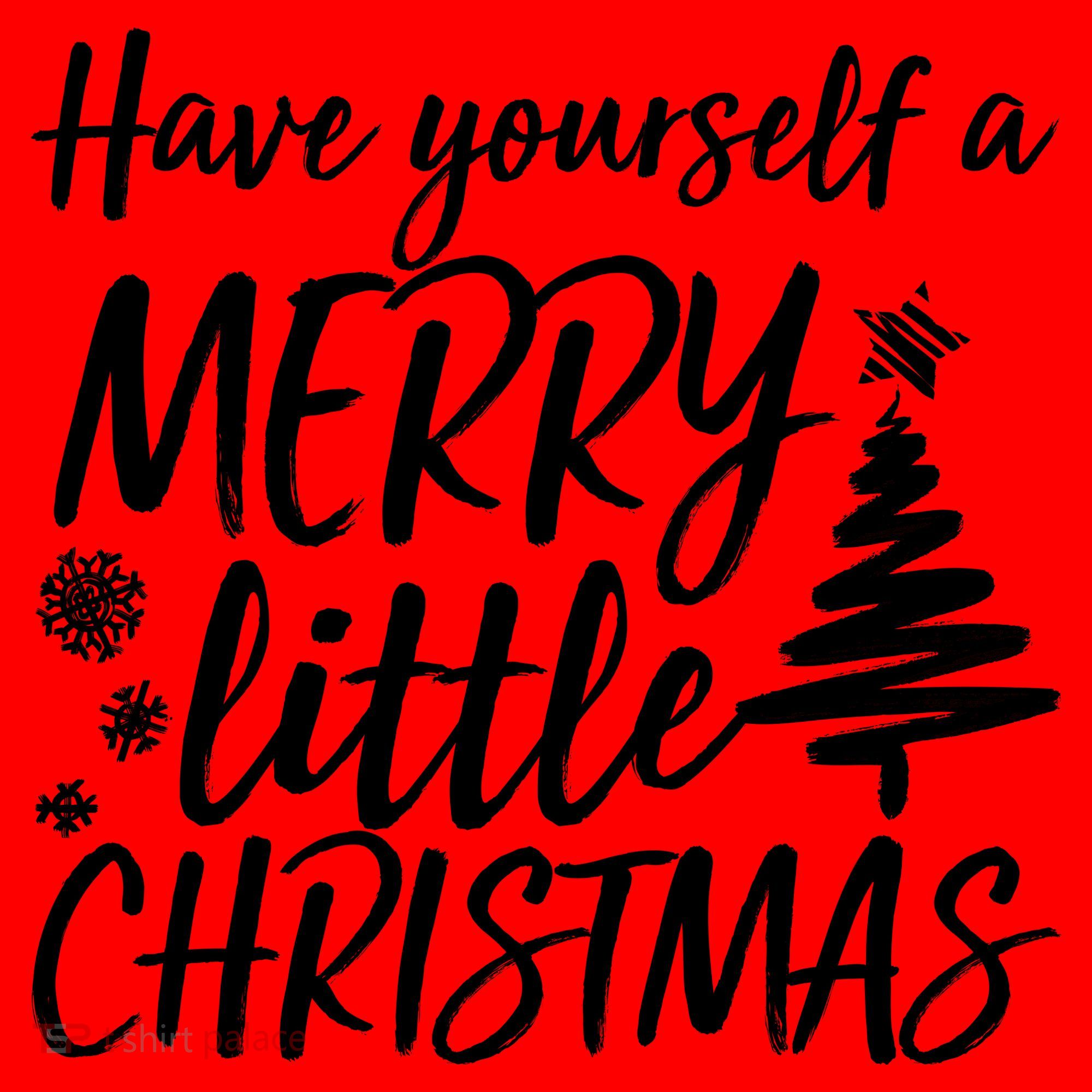Have Yourself A Merry Little Christmas Santa Hat