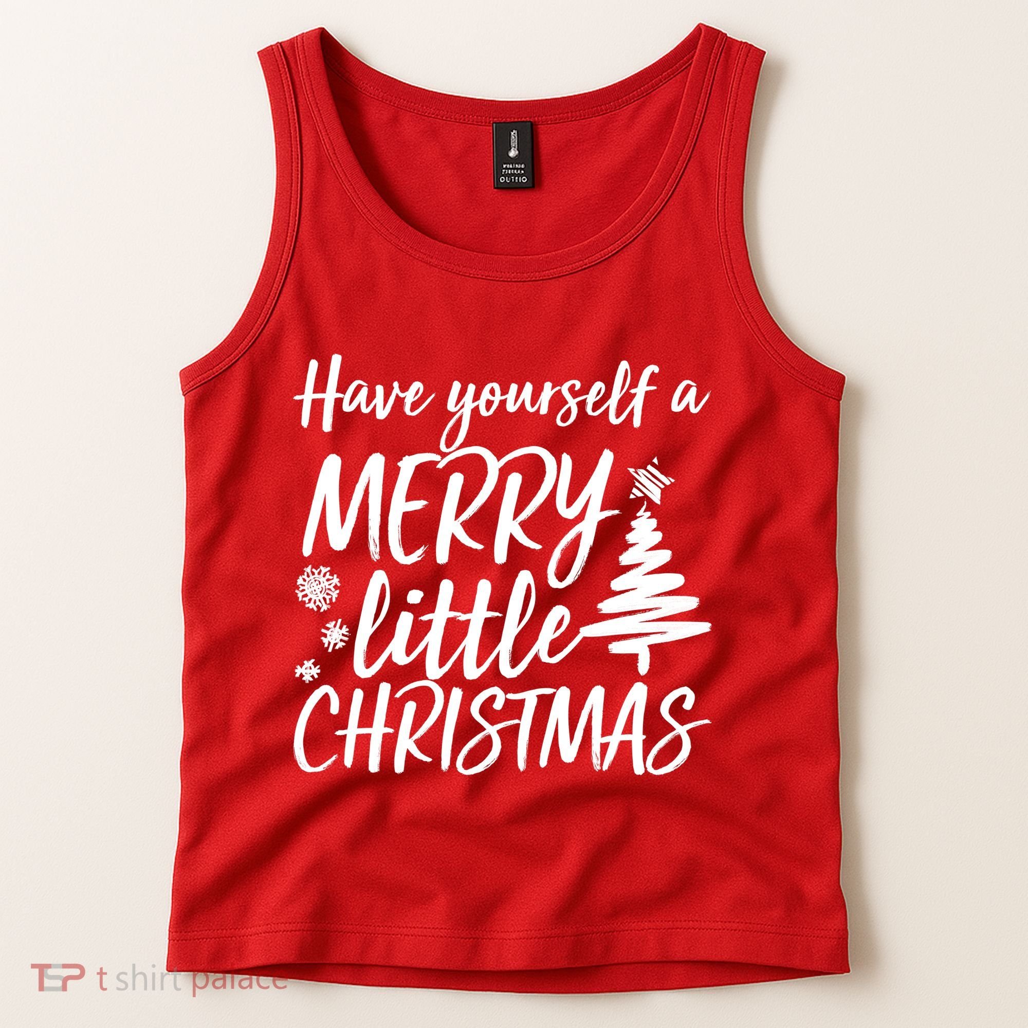 Have Yourself A Merry Little Christmas Tank Top