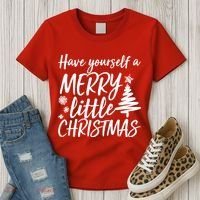 Have Yourself A Merry Little Christmas Women's T-Shirt thumb 3