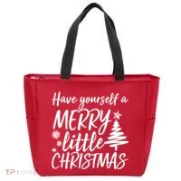 Have Yourself A Merry Little Christmas Tote Bag thumb 0