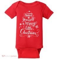 Have yourself a merry little Christmas graphic Baby Bodysuit thumb 0