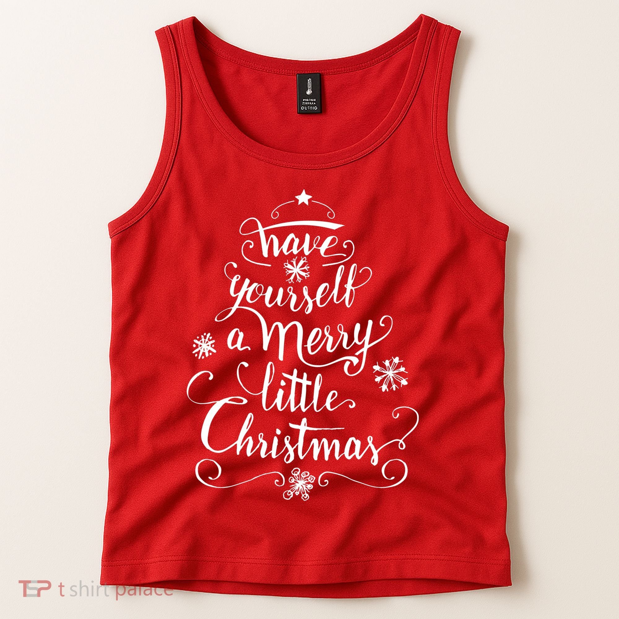 Have yourself a merry little Christmas graphic Tank Top