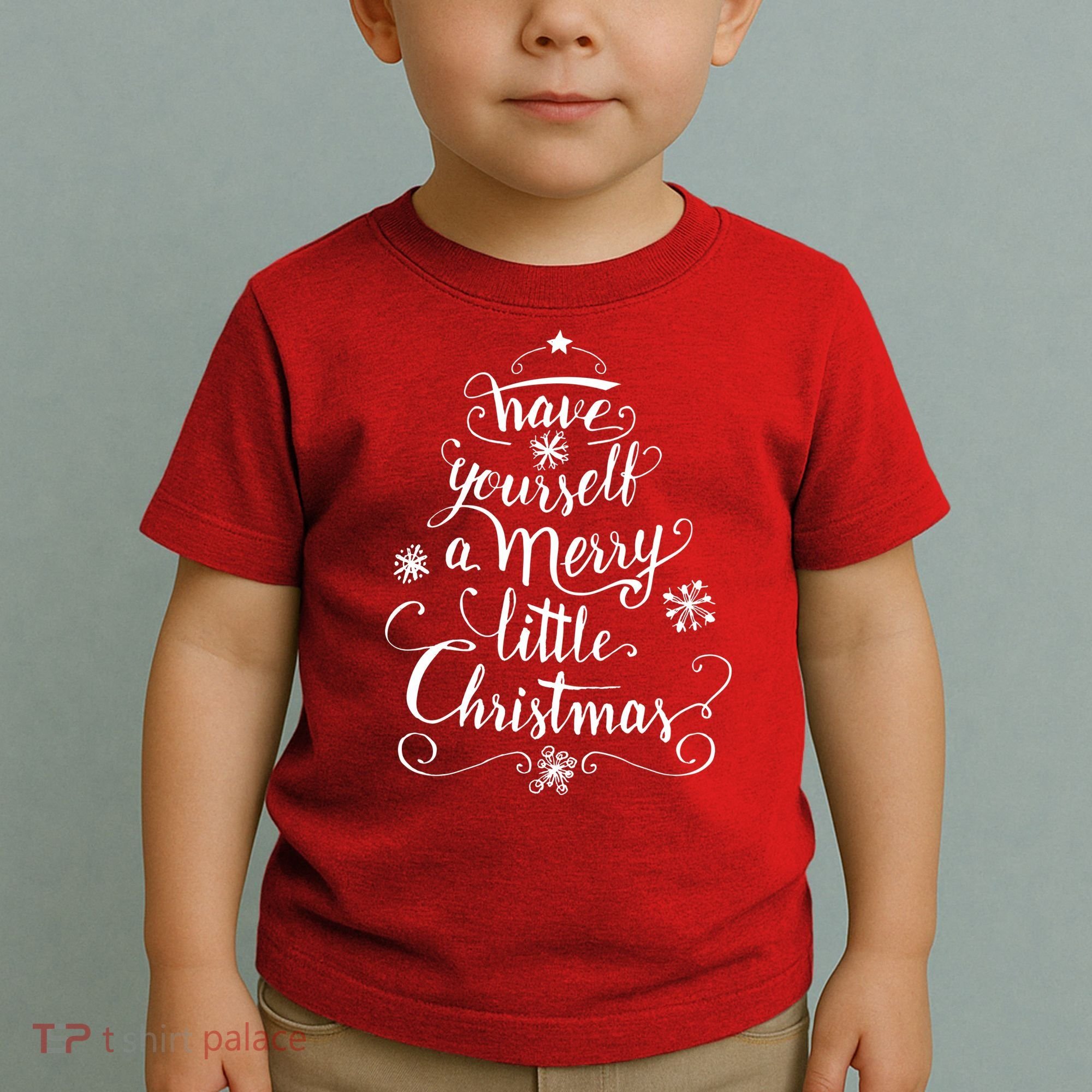 Have yourself a merry little Christmas graphic Toddler T-Shirt