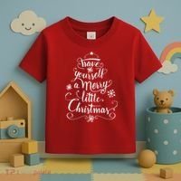 Have yourself a merry little Christmas graphic Toddler T-Shirt thumb 3