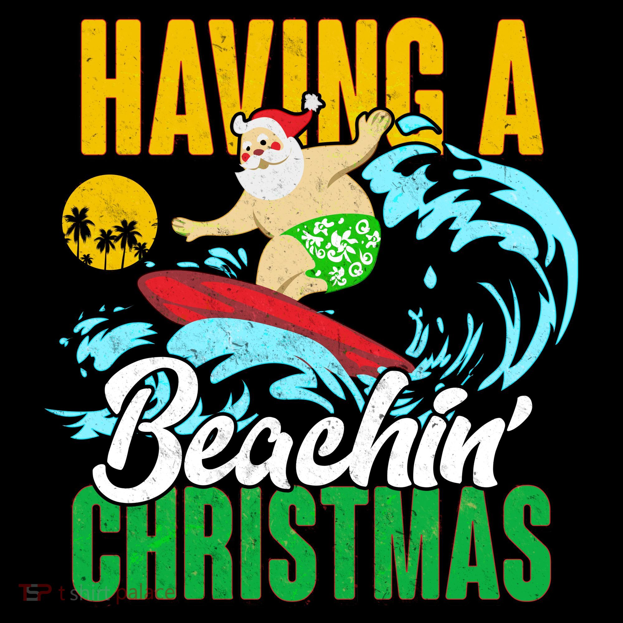 Having A Beachin' Christmas Backpack