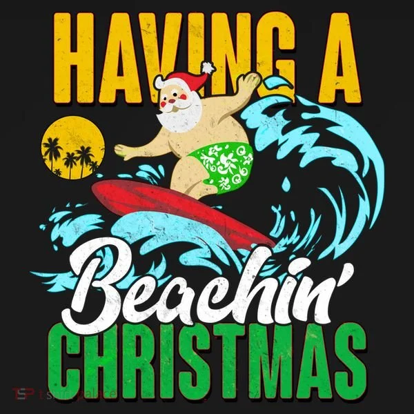 Having A Beachin' Christmas Bucket Hat