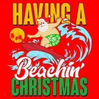 Having A Beachin' Christmas Kids Long Sleeve Shirt thumb 2