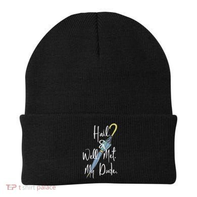 Hail And Well Met My Dude Umbrella Beanie