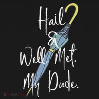 Hail And Well Met My Dude Umbrella Toddler Hoodie thumb 2